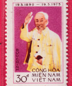 Tem CT Hồ Chí Minh mất màu. 1 MT52 Chu tich Ho Chi Minh